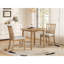 Ensemble table et chaises extensibles et gain de place (comprend la table et les chaises), en MDF et bois, style moderne pour petites cuisines-570783689