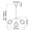 Jovan 5 - Light Shaded Chandelier