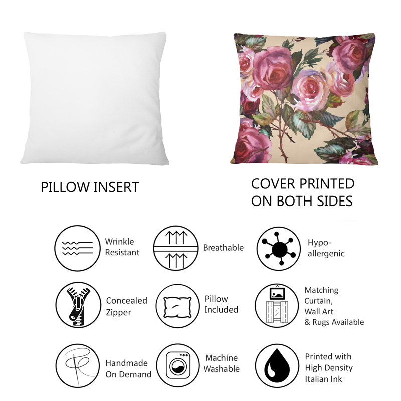 Coussin Rose
