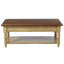 Table basse en bois massif avec rangement Courtdale-30129711