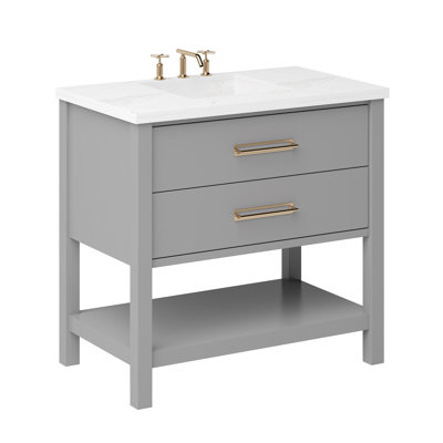 Kiawah Two-Drawer Single Bath Vanity