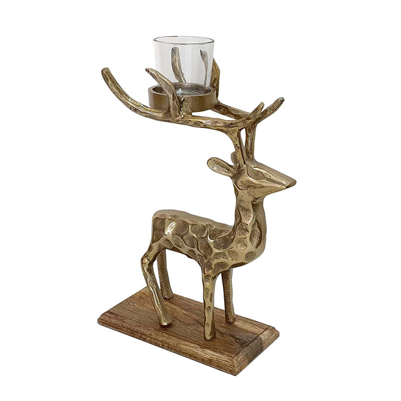 7X5x12" Reindeer Tealight