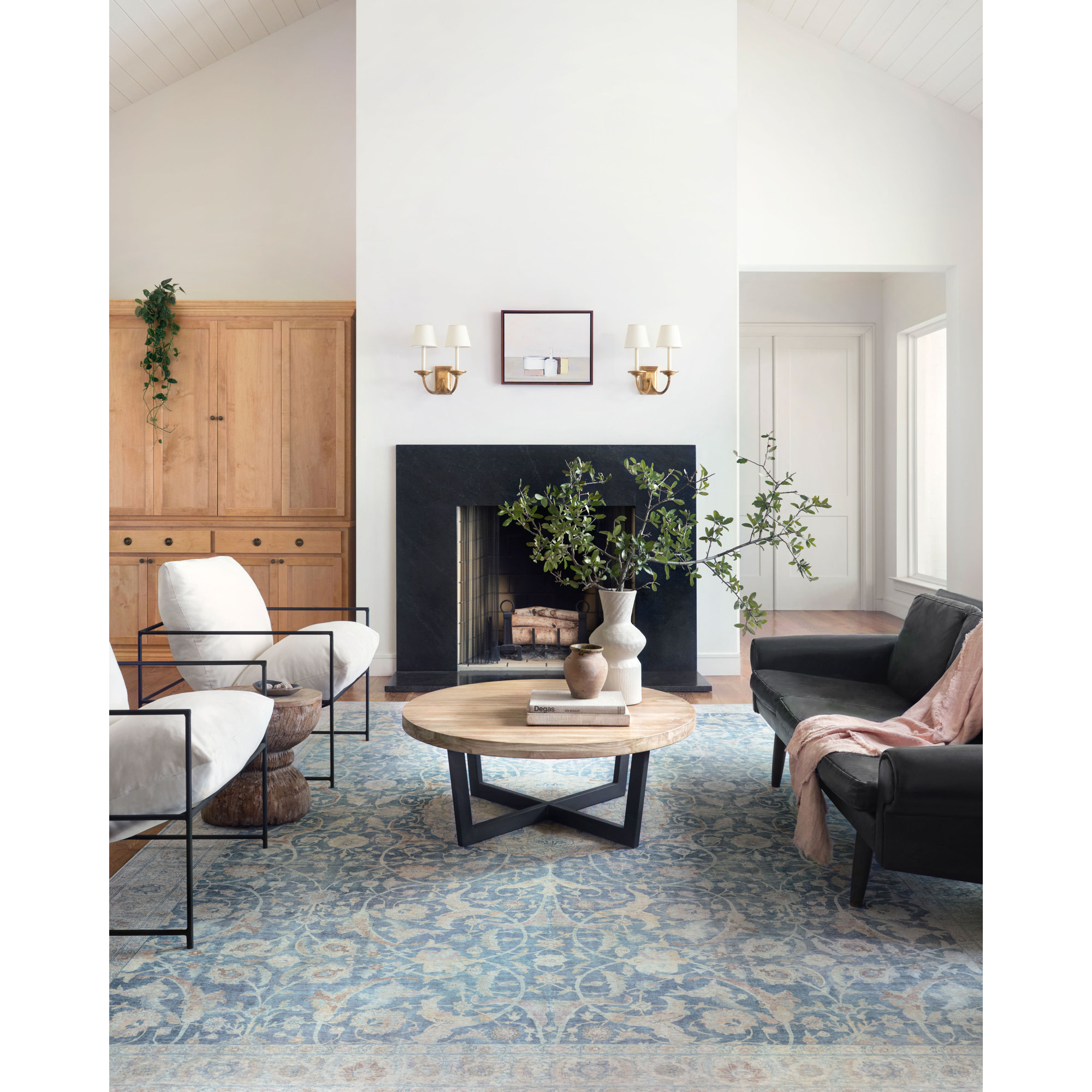 Jules Antique Blue/Gray Rug, Rectangle 8'6" x 11'6"