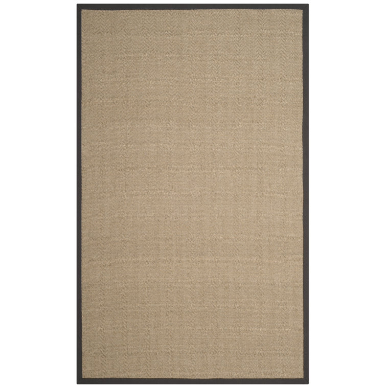 Campbellton Natural Fiber Sisal Pile Solid Color Rug
