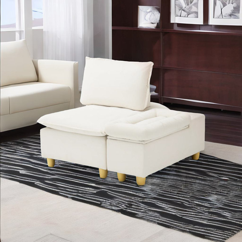 Canapé simple 44,29 po, Beige