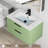 Sharee Wall Mounted Single Bathroom Vanity Set With Sink Top, Zinc Alloy Faucet And Drain, Floating Cabinet With Soft-close Drawers-779144748-779144745