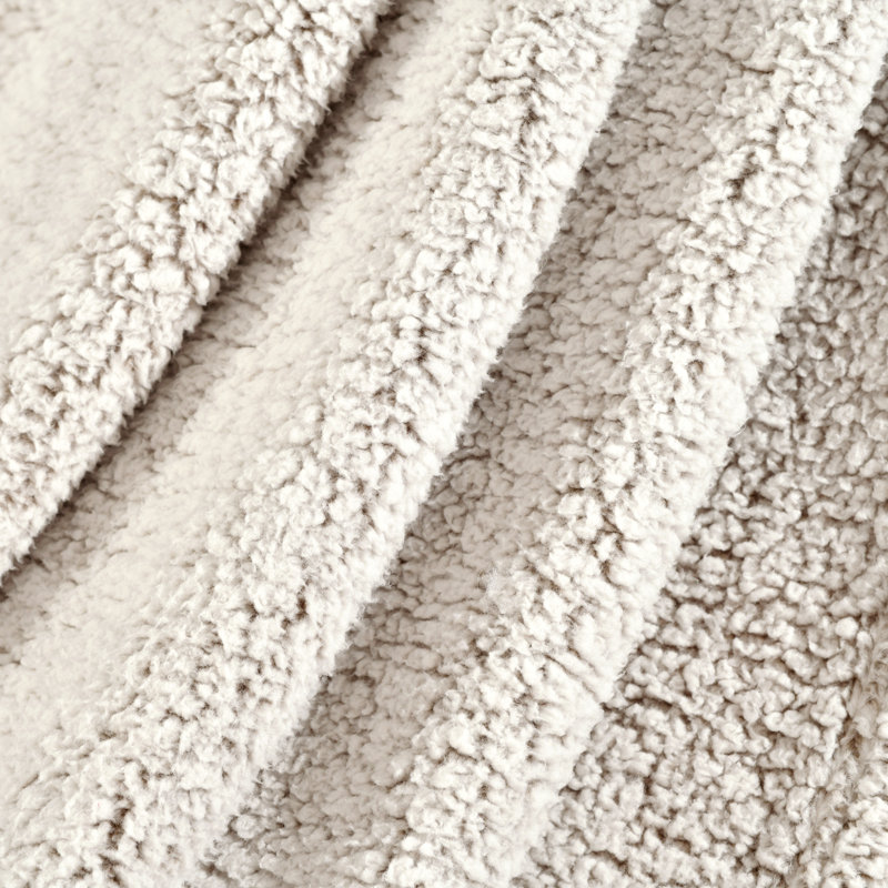 Reyna Tassel Fringe Throw, Neutral