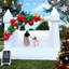 Château gonflable de 13 pi x 11,5 pi avec souffleur gonflable, décorations gonflables en PVC pour sauter-121643423