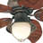 Oasis 48'' Ceiling Fan with Light Kit