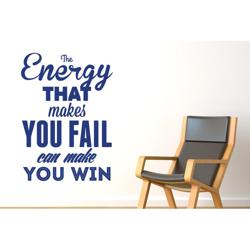Non-Wall Damaging Wall Decal, Dark Blue, Large
