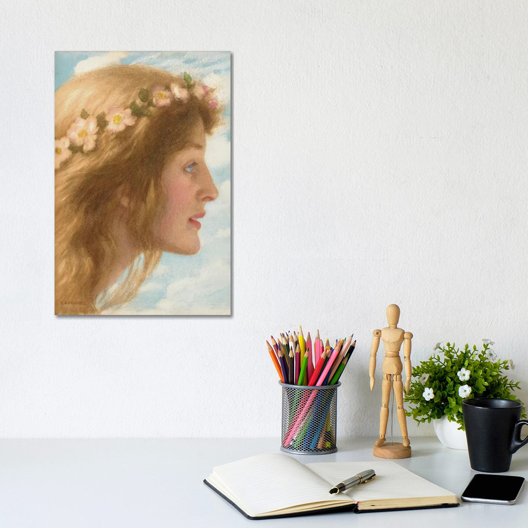 Day by Edward Robert Hughes - Wrapped Canvas Painting
