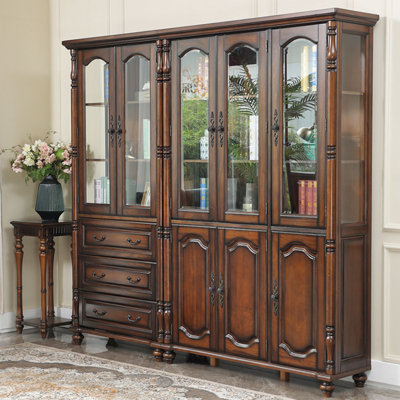 Classic American style home bookcase