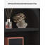 Armoire décorative de salon de style français avec cheminée simulée-2024790794