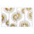 Lyla Boho Style Sunburst Metal Panels Wall Décor