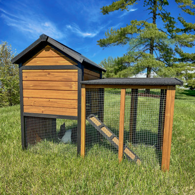 Demitz Weather Resistant Small Animal Rabbit Hutch