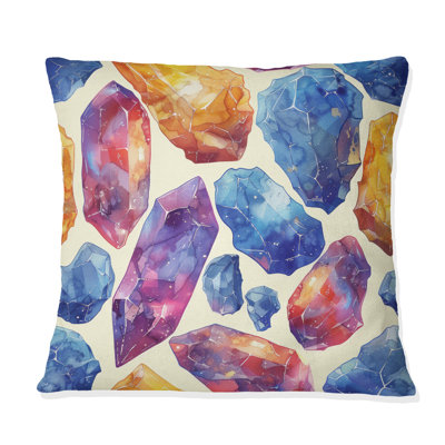 Stone Geode Crystals - Coussin Stone Geode