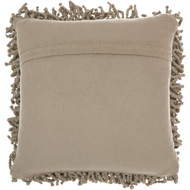 Throw Pillow, Silver
