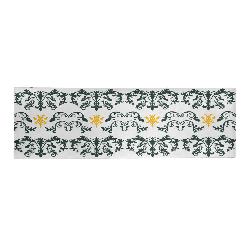 Tapis de couloir blanc