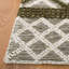 Tapis géométrique en laine et en coton tissé à la main-1564509106