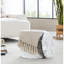 Rangement en coton de 18 pouces avec couvercle amovible, style polyvalent, poids de 250 lb, intérieur seulement, aucun assemblage requis Limite de poids texturée unique, utilisation,