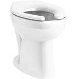 Kohler Highcliff Ultra Ada-Height Flushometer Bowl with Rear Spud