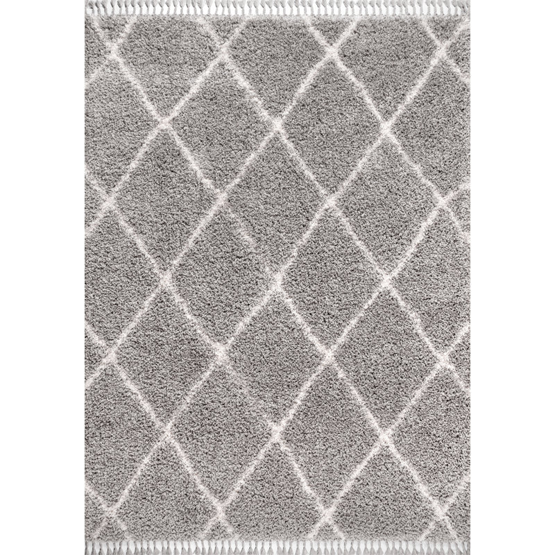 Tapis gris / crème Cantera, Rectangle 3 pi 1 po x 5 pi