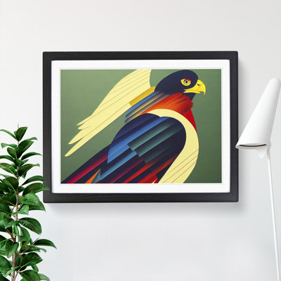 Abstract Eagle Bird Vol.1 - Framed Print