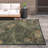 Torrence Floral Machine Woven Area Rug -1201043644