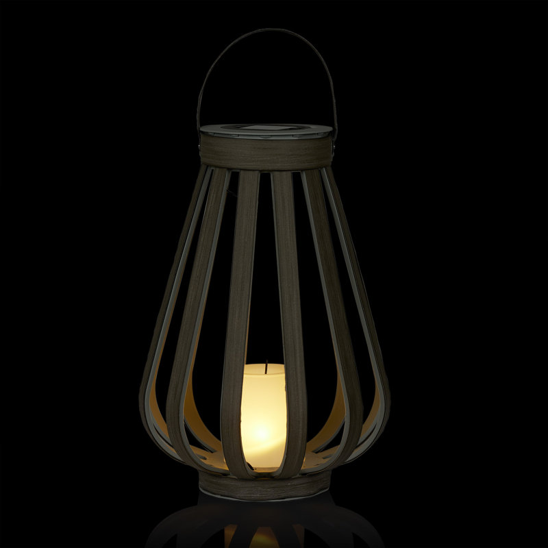 Solar Decorative Plastic Lantern w/ LED Light