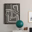Abstract Maze I - Peinture sur toile encadrée-191265819-191265818
