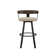 Drees Swivel Upholstered Counter & Bar Stool with Wood Backrest