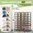 28 Pair Stackable Shoe Rack