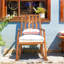 Arissa Pine Solid Wood Outdoor Chair