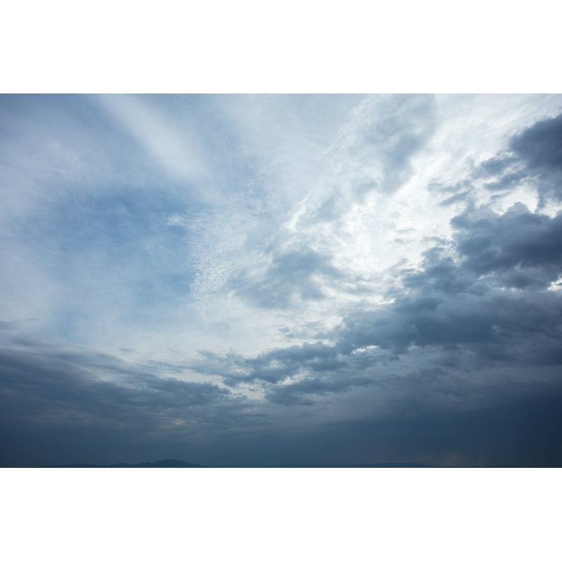 Overcast Sky by Sankai, 24" H x 36" W