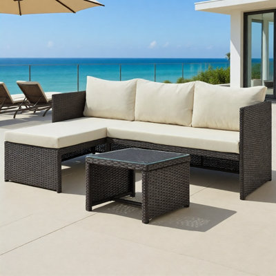 Menton 3-Piece Sectional Set