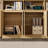 78.7''h X 71'' W Bookcase With 3-cabinet And 4-layer Shelf-810411950