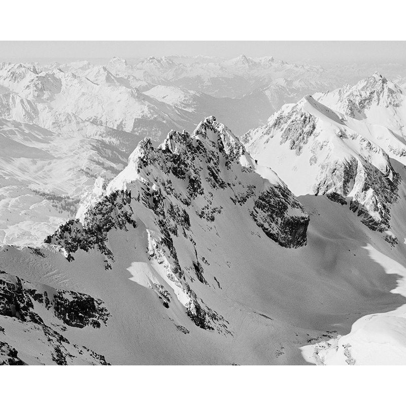 «Latitude Run® Butcher, Dave», art sur toile tendue sous le titre: Valluga View - St Anton, H 28 po x l 34 po