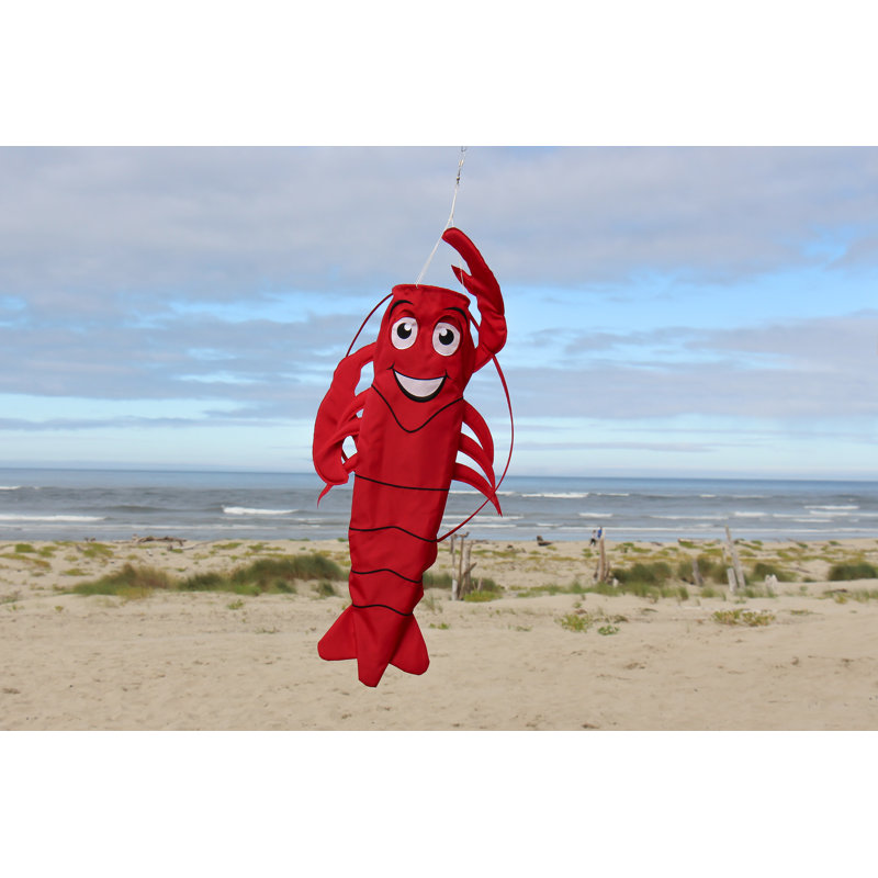 Manche à vent 3D homard