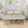 Auxter 38" Metal Platform Bed Frame with Parisian Style Headboard and Footboard, Heavy-duty Slats Support, Under Bed Storage, No Box Spring Needed