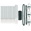 Metal Border Fencing-457822489