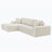 Corduroy L-Shaped Sectional-669407480-669407482