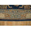 Antique Peking Chinese Floral, Medallion Navy 1880s Rug
