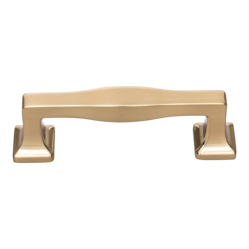 Kate 5 1/16" Center to Center Bar Pull, 3", Warm Brass