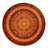 Rosewood Solid Wood Pedestal Dining Table-25656188