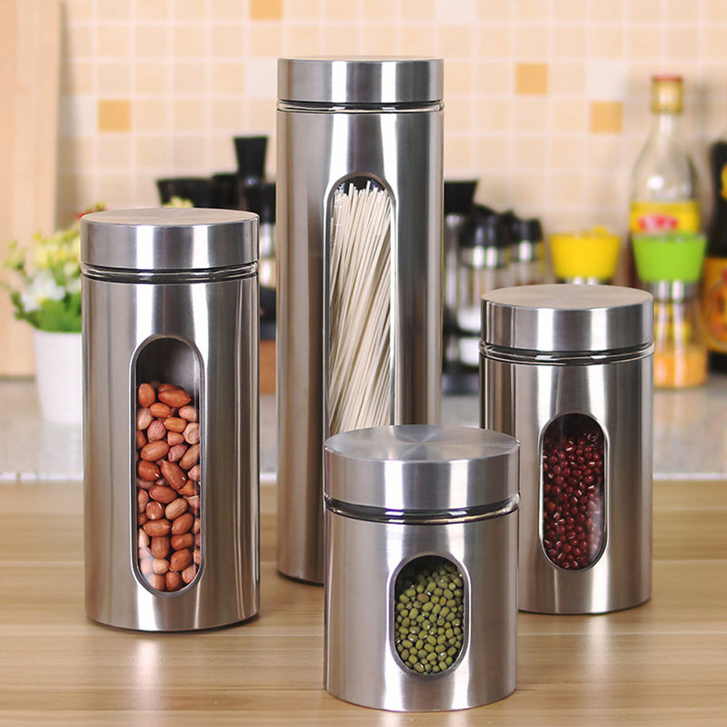 Metal Canister - Set of 4