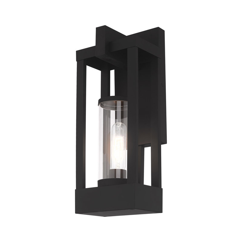 Trumble Wall Light, Black, 16" H x 6.25" W x 6" D