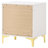 2-Drawer Rectangular Nightstand-1690024629