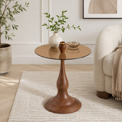 Table de bout ronde 19,6 pouces