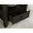 Dark Cocoa Round Dining Table With Drawer