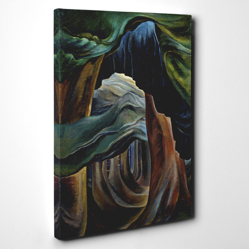 Emily Carr - Wrapped Canvas Painting, 100cm H x 70cm W